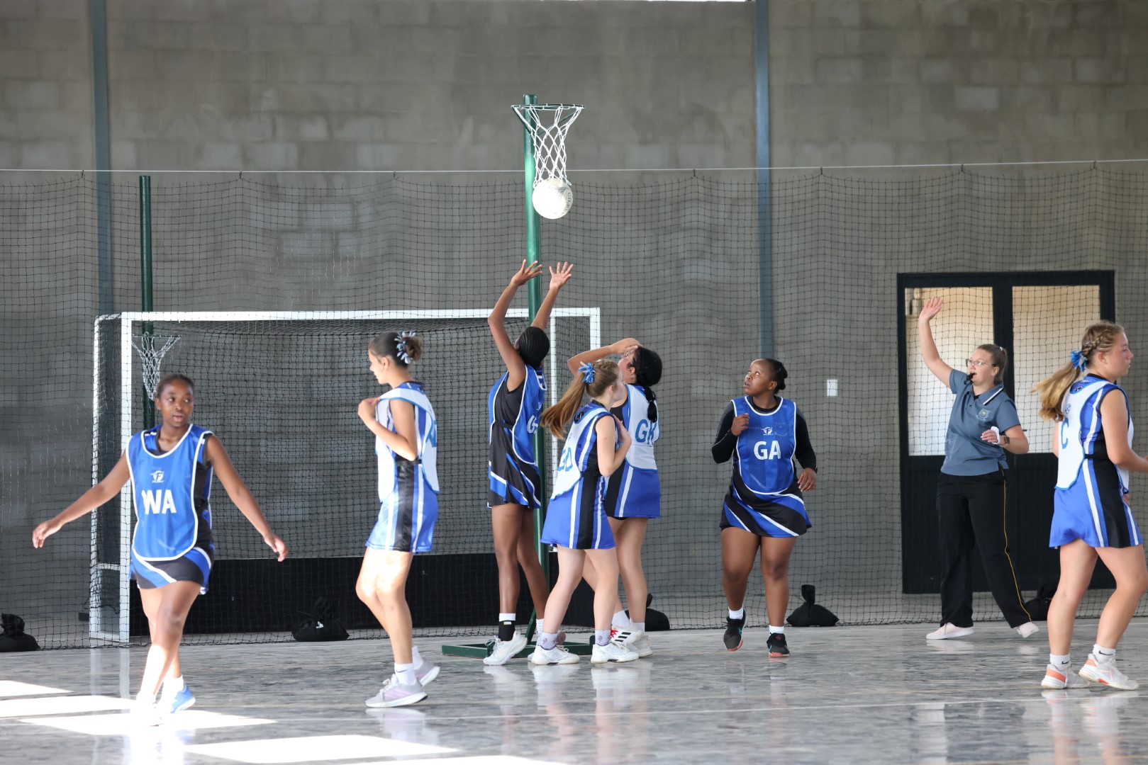 1st Netball vs Suid Natal