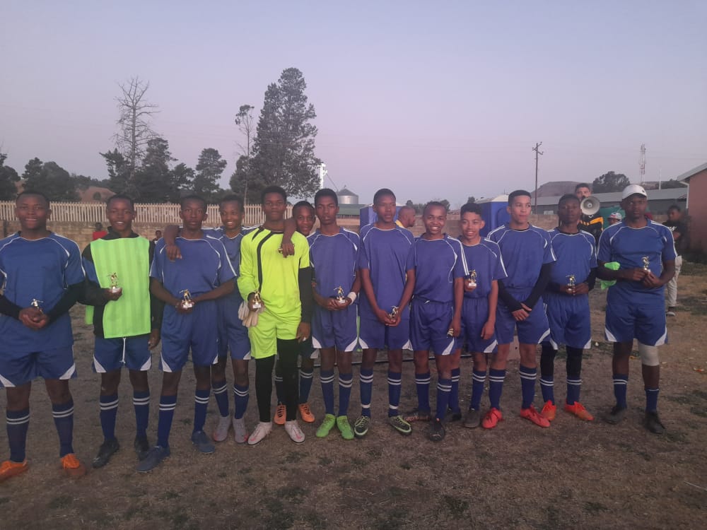 1st Soccer Team winners of Soccer Tournament