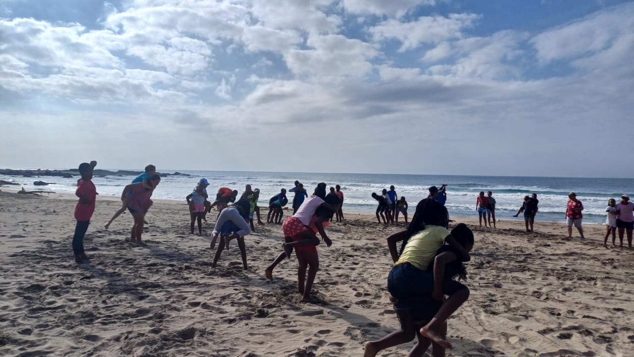 Beach Games on Gr 5 Tour