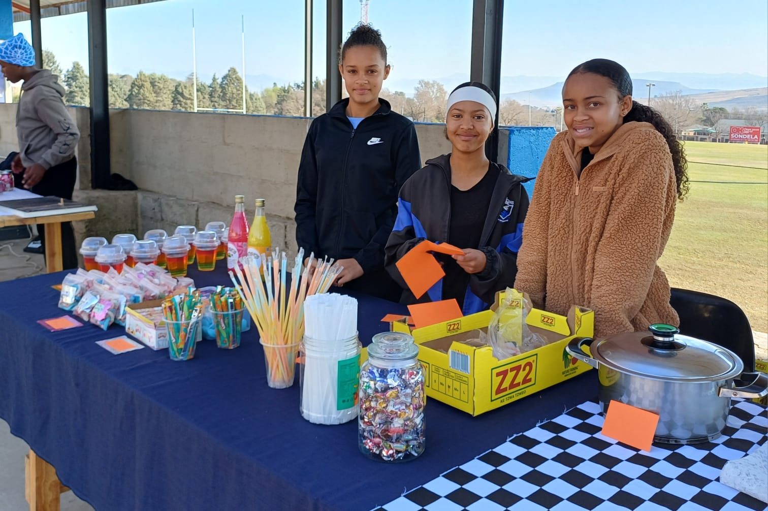 Clinae Kiara and Tamille at entrepreneurs day