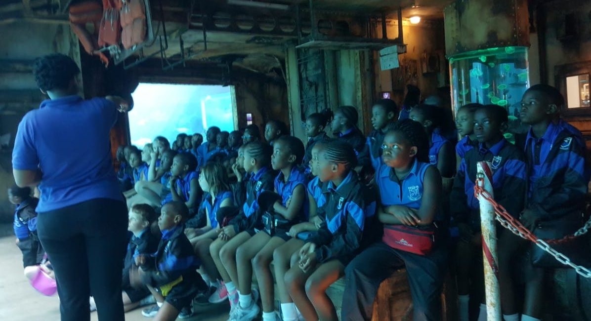 Grade 3s at Ushaka Marine World