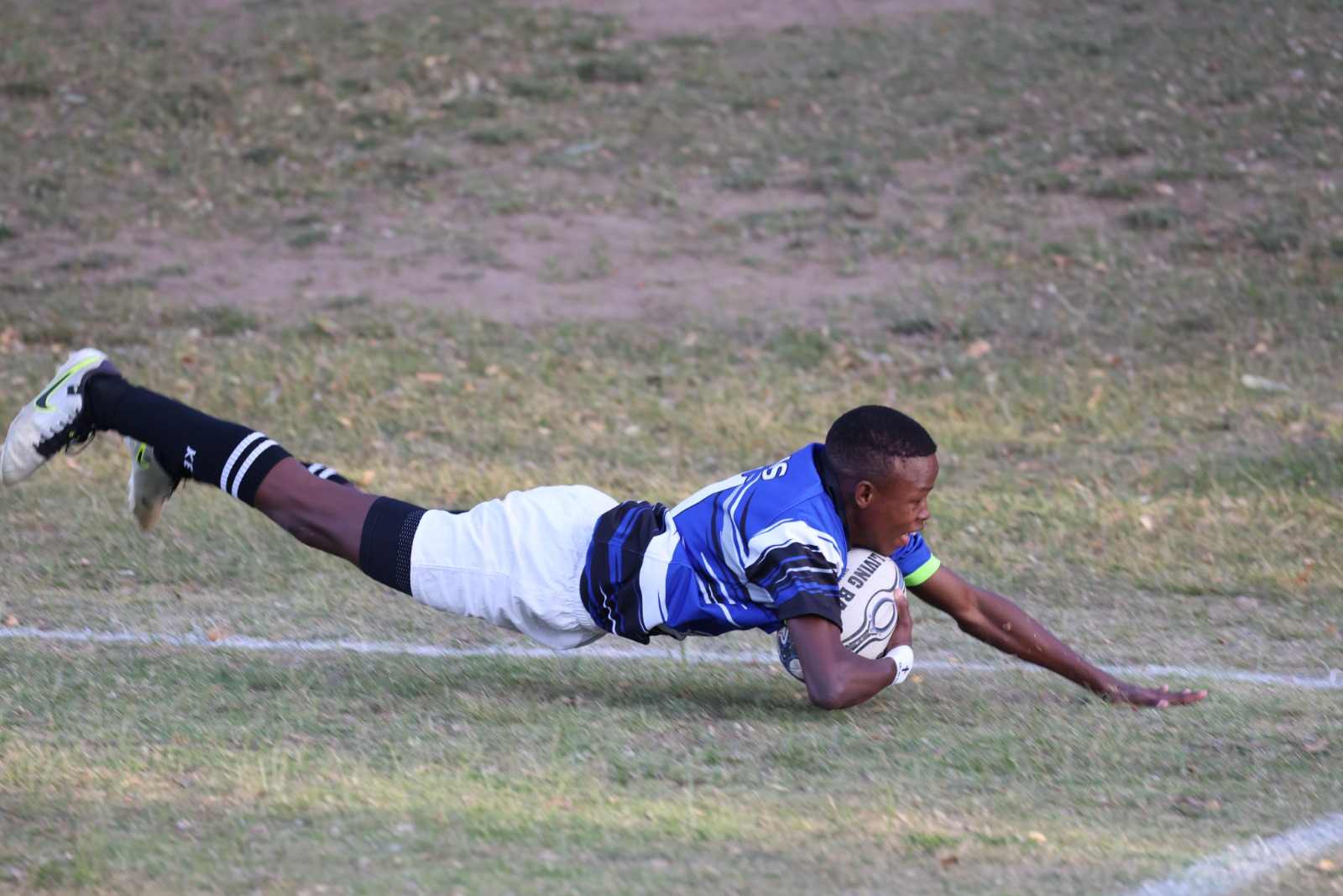 KEHS U16 rugby in full flow against SPC