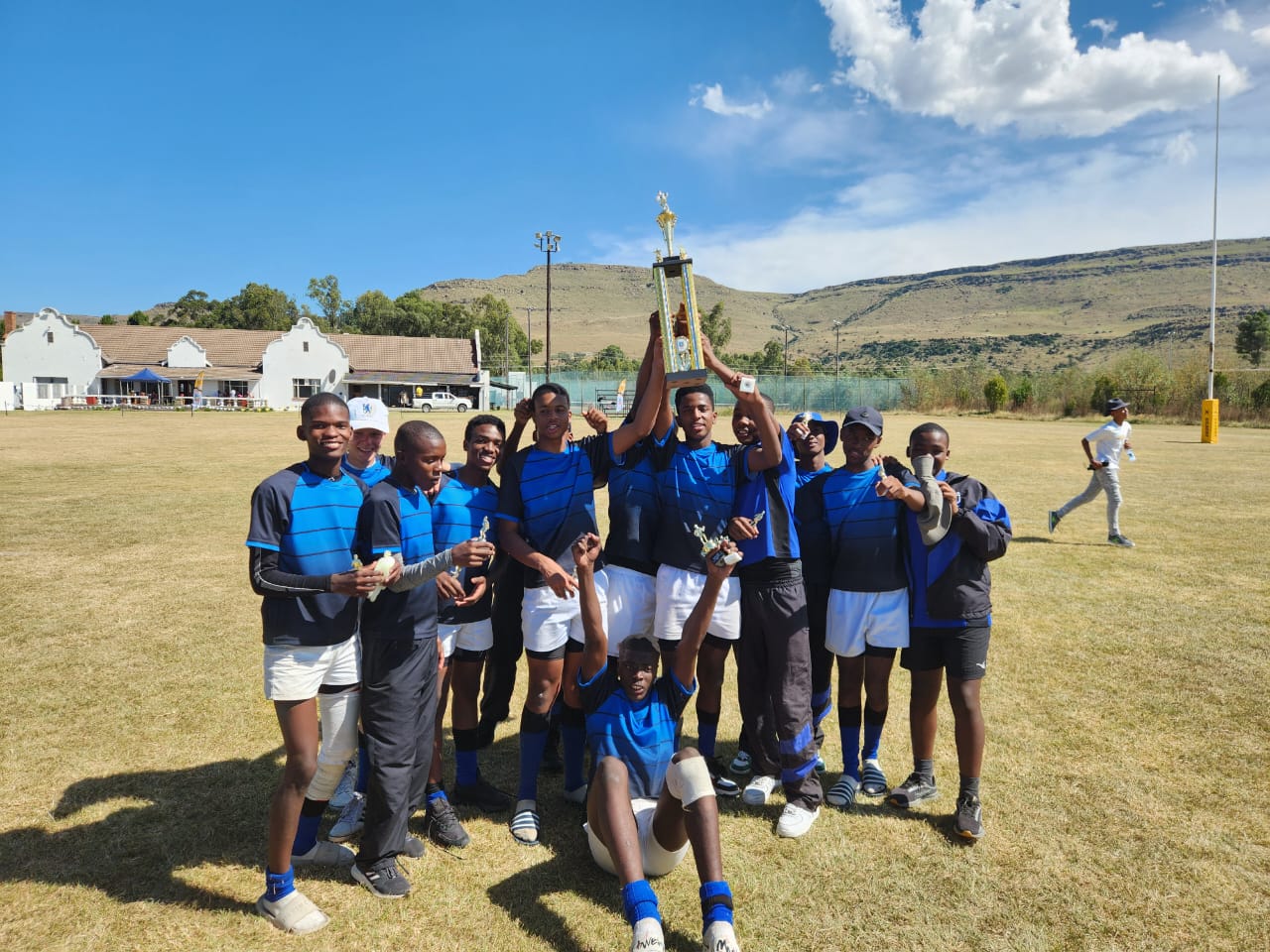 KEHS u16 team winners of the Bergview College 7's Tournament