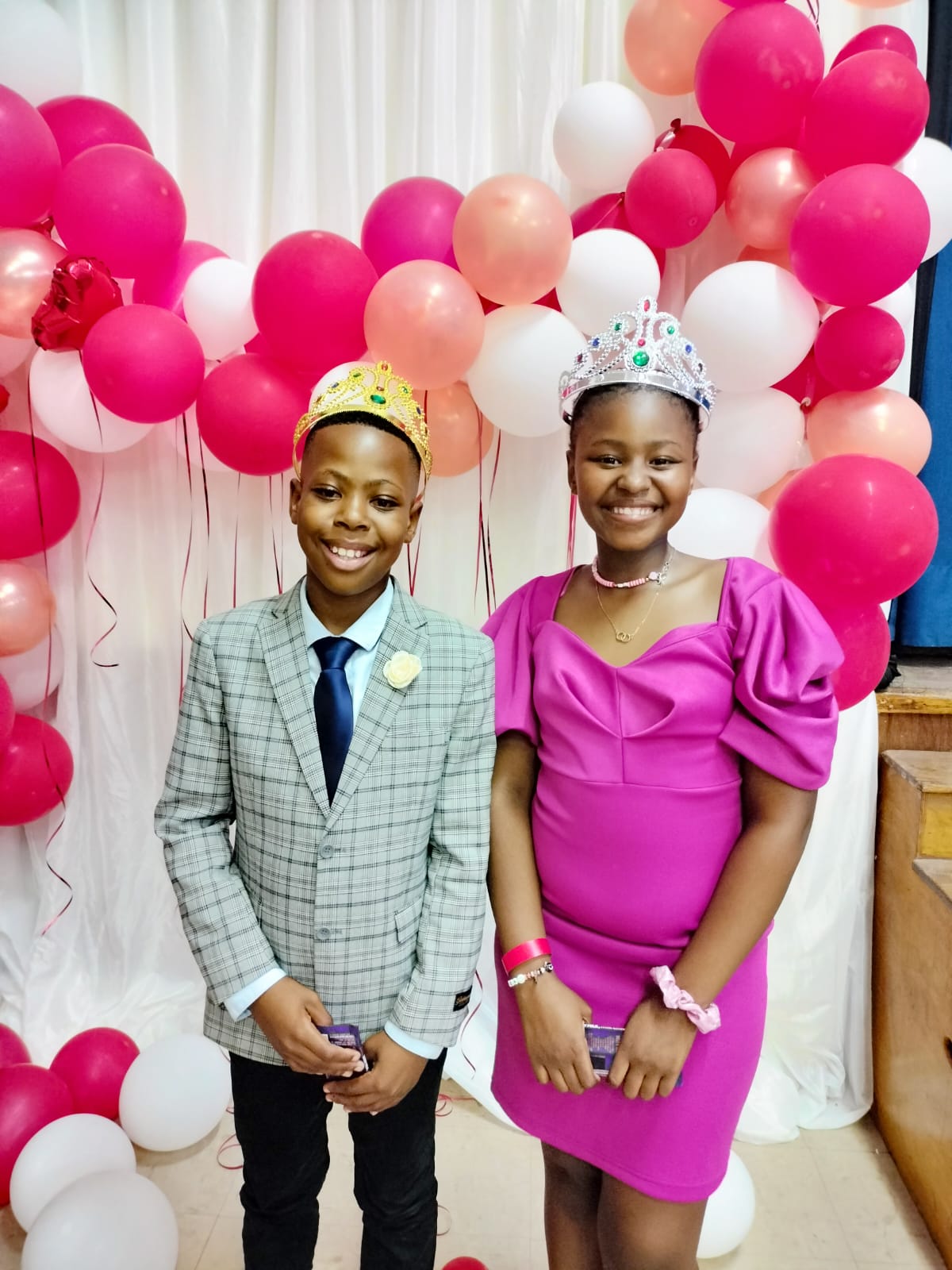 King and Queen Valentine Azoma and Azande