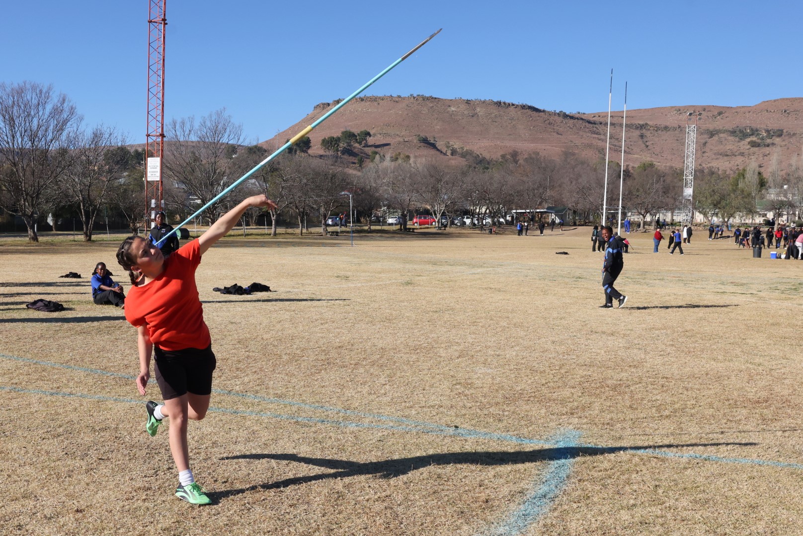 Leah da Silva broke the Girls U12 Javelin and Discus records