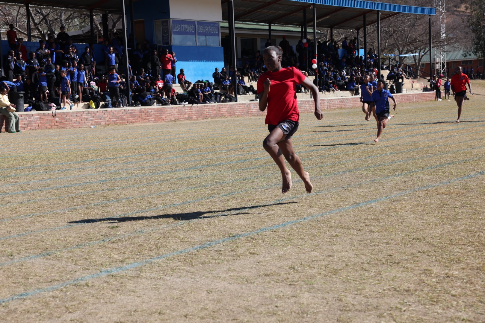 Ovayo Diko broke the Girls U13 100m and 200m records