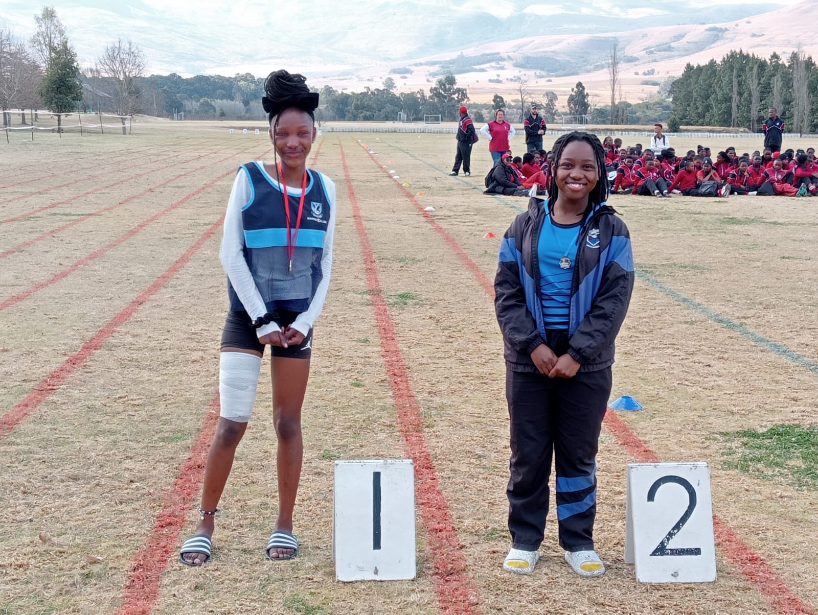 Faith Ntoate runner up for U15 girls