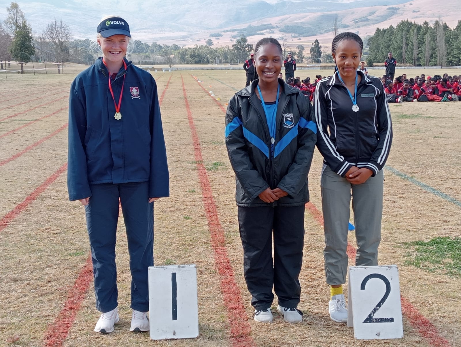 Thapelo Erasmus sharing runner up for U19 girls
