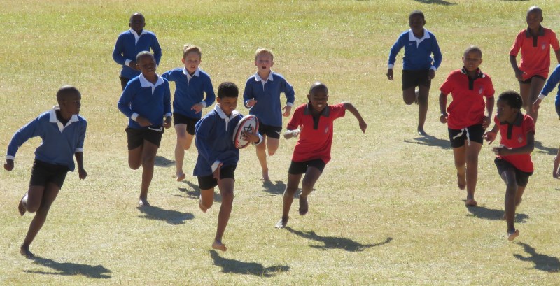 u11 Rugby vs St Monicas